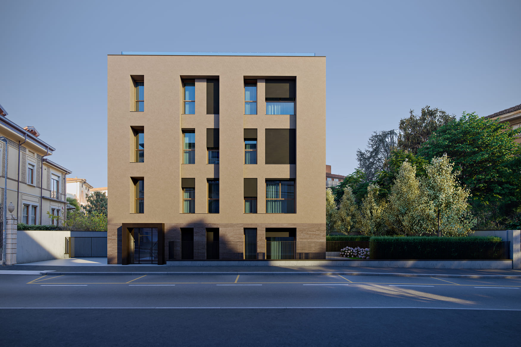 Nuovo edificio in stile storico a Bergamo