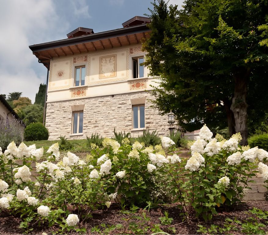 Facciata Villa Vittoria Charme Relax Bergamo