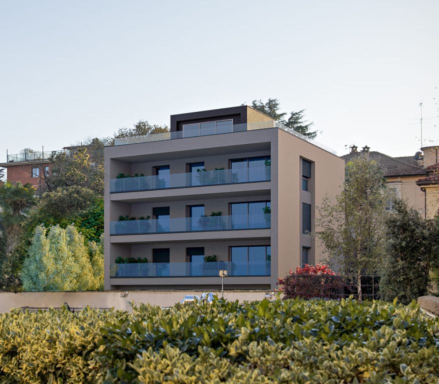 Vista Su Borgo Storico Bergamo